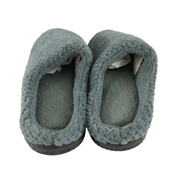 Womens Clog Slippers House Shoes Fuzzy Soft Slip On Gray US Size 5-6 - Picture 3 of 5